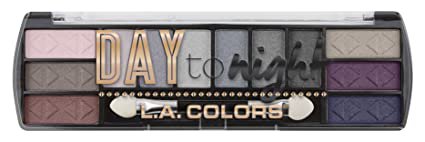 Amazon.com: L.A. Colors Day to Night - Color Palette for Eyeshadow, 12 Colors, Nightfall, 0.28 ounces. (CES426) : Everything else