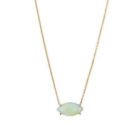 Nymph Opal Necklace Gold | Sarah & Sebastian