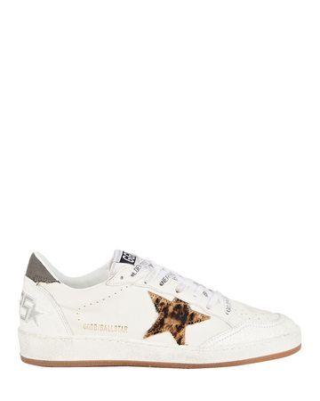 Golden Goose Ball Star Low-Top Leather Sneakers | INTERMIX®