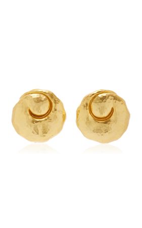 Leela 24k Gold-Plated Earrings By Valére | Moda Operandi