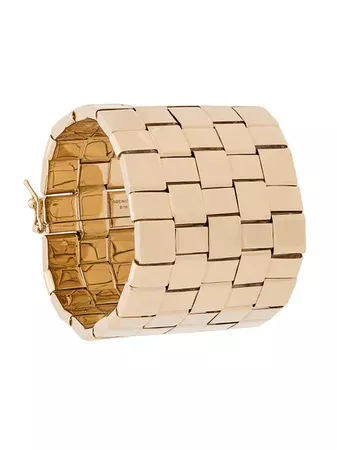 Chloé Woven Cuff Bracelet - Farfetch