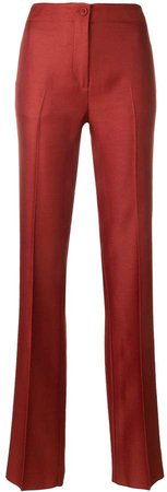side-striped tailored trousers