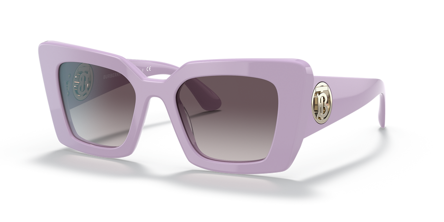 Burberry BE4344 DAISY 51 Gradient Grey & Lilac Sunglasses | Sunglass Hut USA