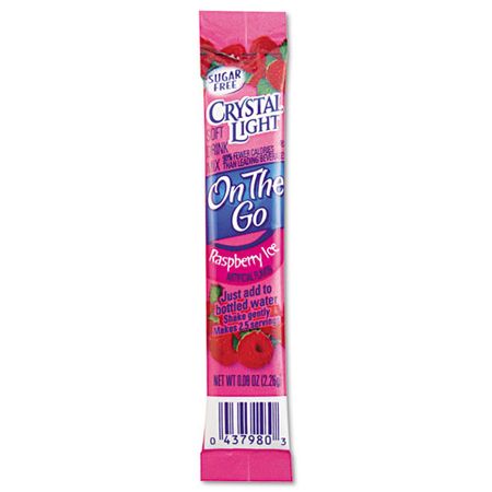 Crystal Light® Flavored Drink Mix, Raspberry Ice, 30 .08oz Packets/Box | National Everything Wholesale