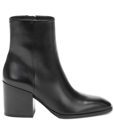 AEYDĒ Leandra leather ankle boots