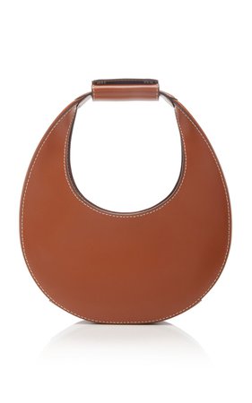 Mini Leather Moon Bag by Staud | Moda Operandi