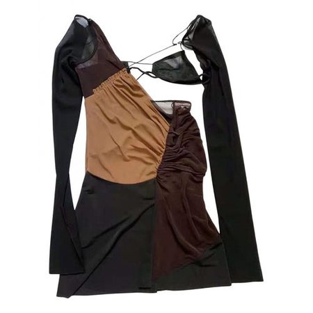 Mini dress Nensi Dojaka Multicolour size S International in Viscose - 17253824