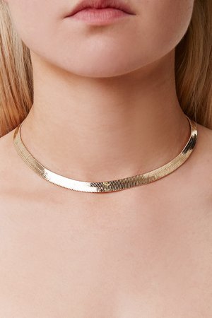 Snake Chain Choker Necklace | Forever 21