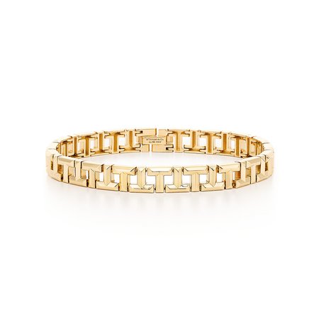 Tiffany T True narrow bracelet in 18k gold