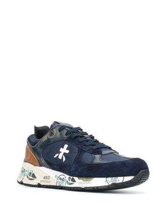 Shop Premiata Mase printed sneakers with Express Delivery - FARFETCH