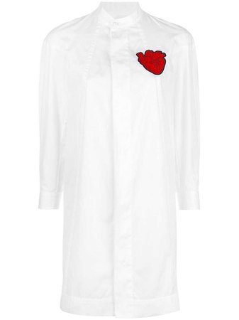 Dsquared2 Heart Patch Shirt Dress - Farfetch