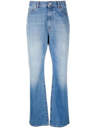 Valentino photograph-patch straight-leg Jeans - Farfetch