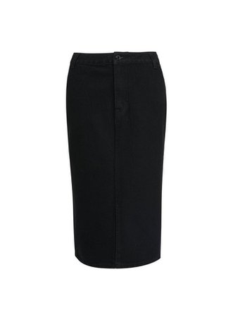 **DP Tall Black Denim Pencil Skirt | Dorothy Perkins
