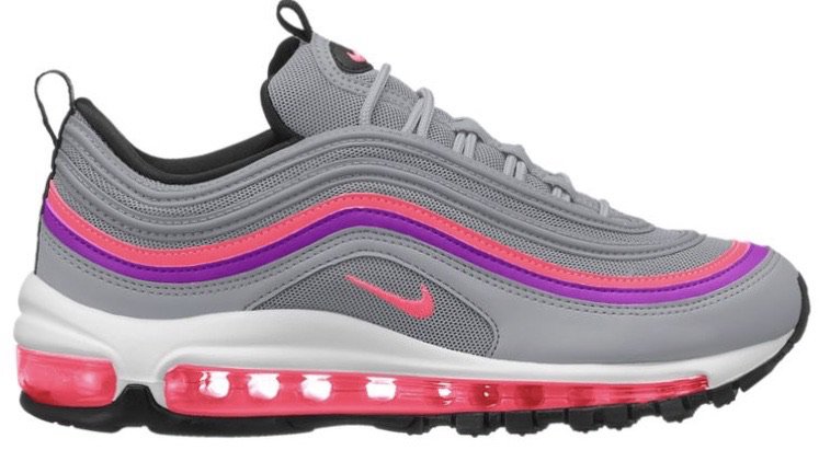 Grey/pink/purple air max 97