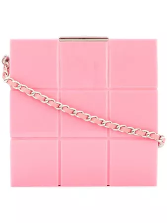 Chanel Vintage Choco Bar Chain Party clutch £4,836 - Shop Online SS19. Same Day Delivery in London