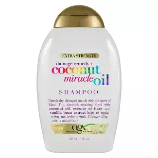 OGX Extra Strength Damage Remedy + Coconut Miracle Oil Shampoo - 13 Fl Oz : Target
