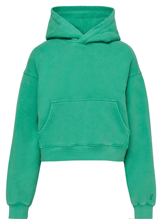 green aritzia hoodie
