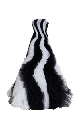 Tulle Strapless Gown By Carolina Herrera | Moda Operandi