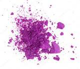 purple powder makeup