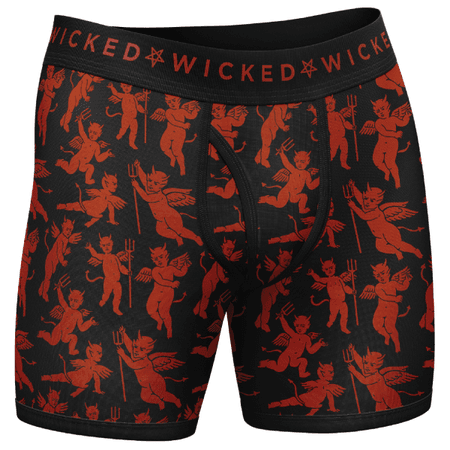 'Little Devils' Boxer Briefs | Halloween Shirts For Witches | Wicked Clothes
