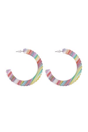 Multicolor Hoop Earrings | Forever 21