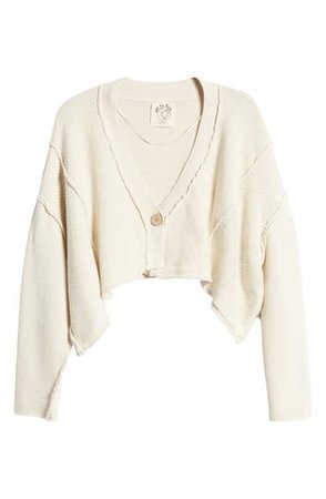 Free People Tera Unstructured Cotton Cardigan | Nordstrom