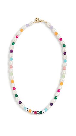 Maison Irem Rainbow Love Necklace | SHOPBOP