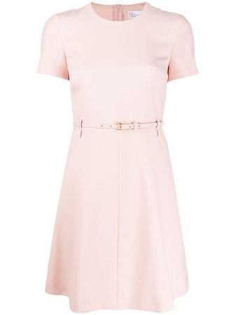 Redvalentino Belted Short Dress Ss20 | Farfetch.com