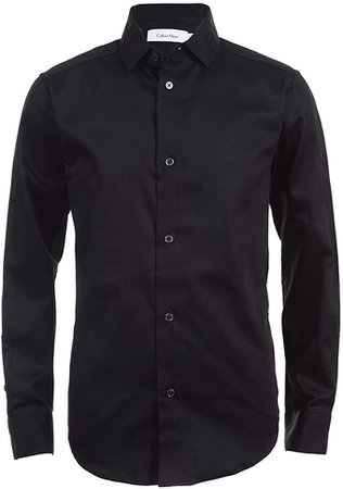black button down shirt