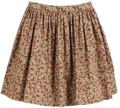 flowery skirt