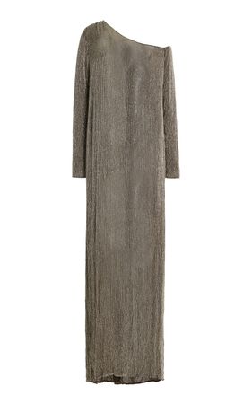 Asymmetric Beaded Silk Gown By Beare Park | Moda Operandi