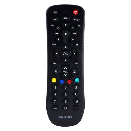 Philips 3 Device Universal Remote Control - Brushed Black : Target