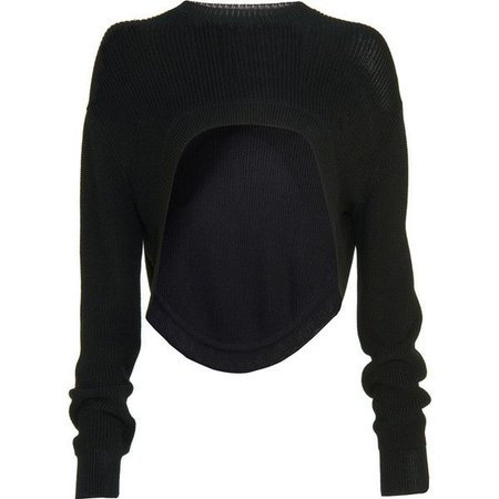Black Shrug Sweater