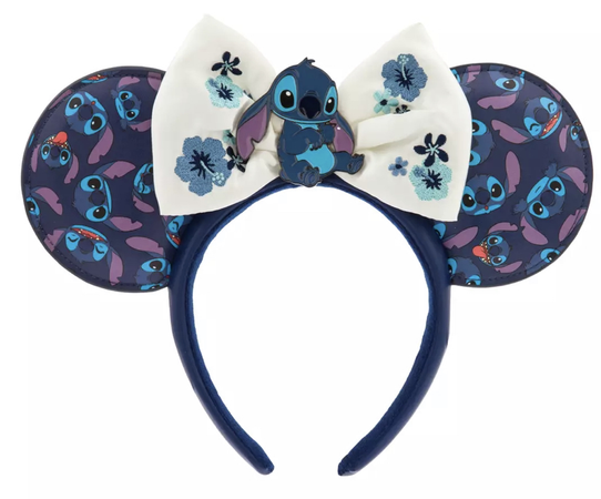 Minnie Mouse ears stitch Mickey Disney Disneyland lilo and stitch headband
