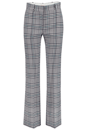 AK Rikk's See By Chloé Plaid Trouser Blue | Women's Pants