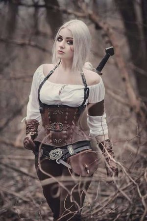 Silverrr - Model (Ciri Cosplay, The Witcher)