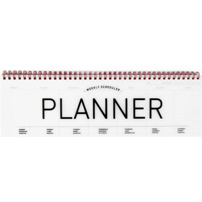 Agenda Semanal (Sem Data) Planner Espiral Artbox - Weekly Scheduler