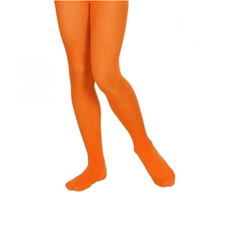 a2z Fancy Dress Orange Tights - Kids Accessory