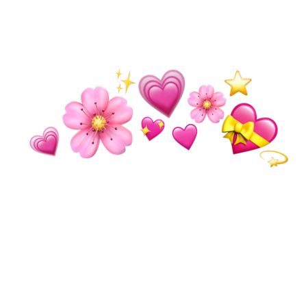 emoji crown hearts emojis tumblr icon...