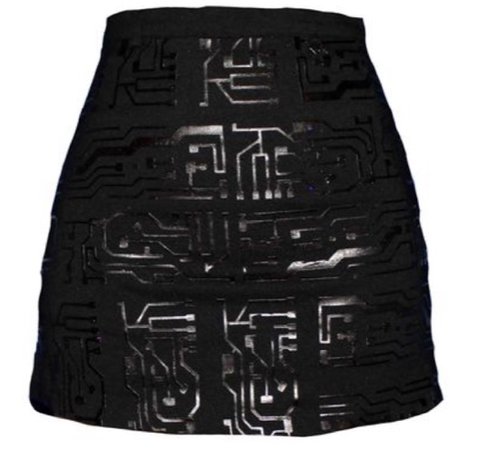 pattern skirt