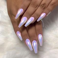 Pinterest - Today we present 10 stunning chrome nail ideas to rock the latest nail trend, from Styles Weekly: Here at Styles Weekly, we like to sta | Nails