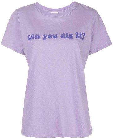can you dig it? printed T-shirt