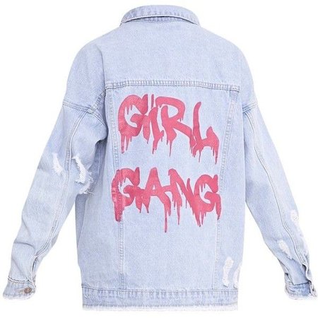 Pretty Little Thing Girl Gang Jacket