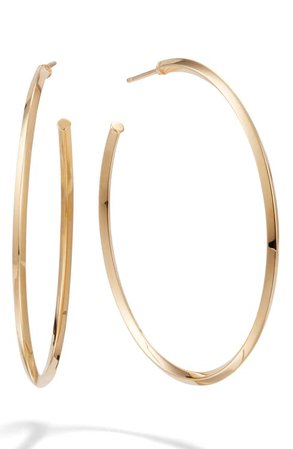 Lana Jewelry Pointed Royale Hoop Earings | Nordstrom