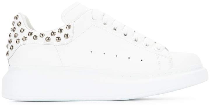 studded extended sole sneakers