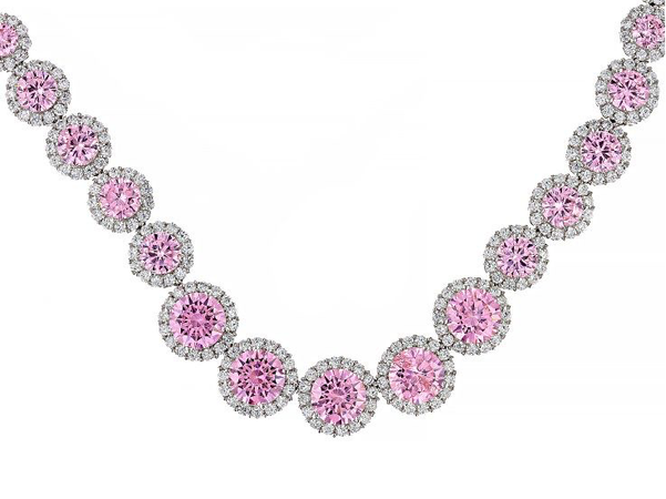 pink Diamond necklace