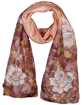 Invisible World 100% Mulberry Silk Scarf