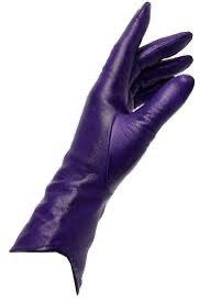 purple glove