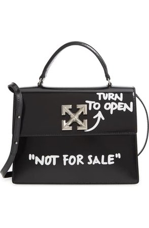 Off-White Jitney 2.8 Turn to Open Leather Bag | Nordstrom