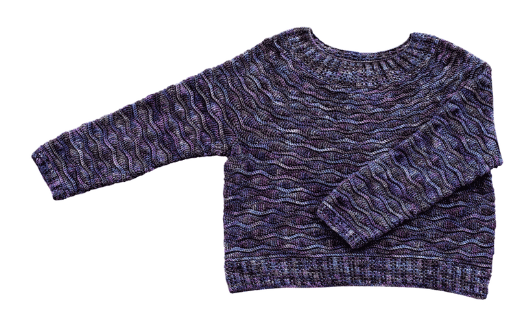 Blue Wave sweater 001